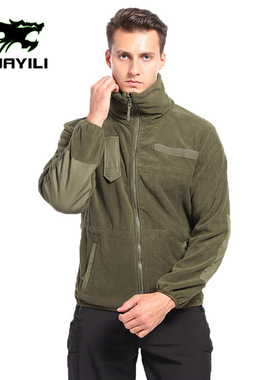 新款士现货军迷战术抓绒摇粒绒外套 TAD户外运动防风保暖抓绒衣