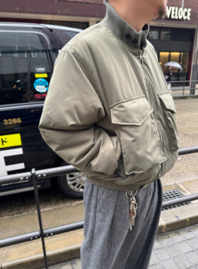 Anniehall25fw G8 wep jacket双袋立领加厚飞行夹克