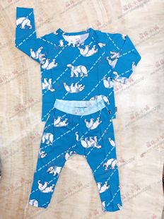 袋袋短袖 ins网红睡衣 长袖 长裤 休闲服 澳洲童装 套装 bonds家居服