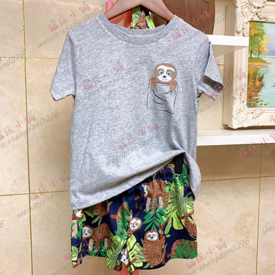儿童t恤空调房家居服国内现货