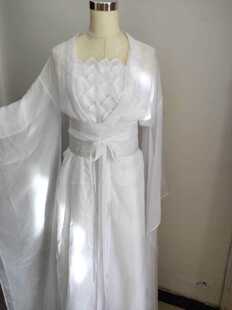 精品神雕侠侣小龙女刘亦菲同款类似古装服装汉服仙女服cos服