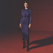 质感年会连衣裙春季 宴会时尚 2024新款 晚礼服中长裙气质优雅妈妈装