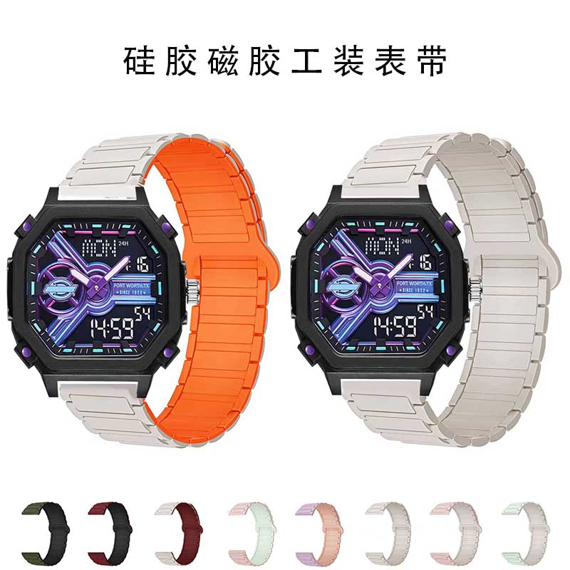 适用DickiesCL487磁吸硅胶表带图片