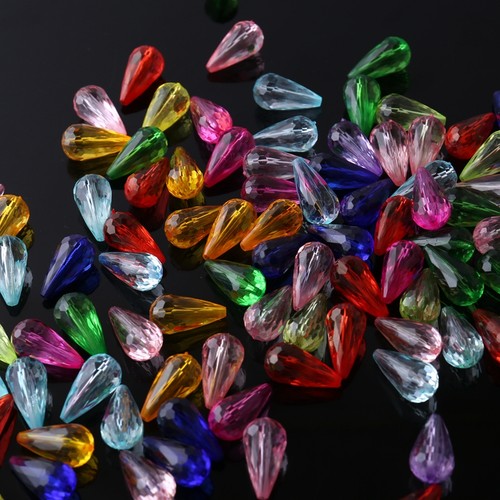 diy水滴吊坠亚克力手工散珠