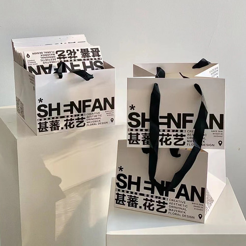 定制专拍牛皮纸袋服装化妆礼品袋茶叶包装袋纸袋手提袋手挽袋定做