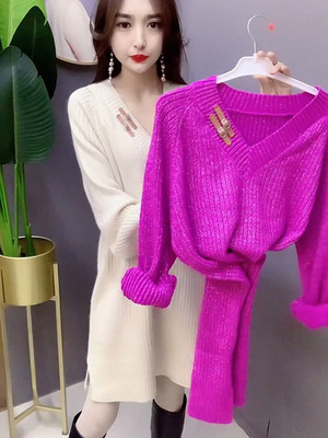 欧货软高领毛衣秋冬季慵懒