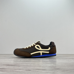 外贸新款复古德训鞋男款夏季透气防滑潮流小众运动休闲板鞋阿甘鞋