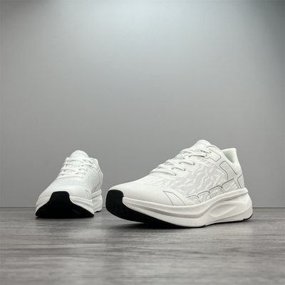 外贸出口跑步鞋男款网面透气减震回弹运动鞋轻底专业竞速慢跑鞋