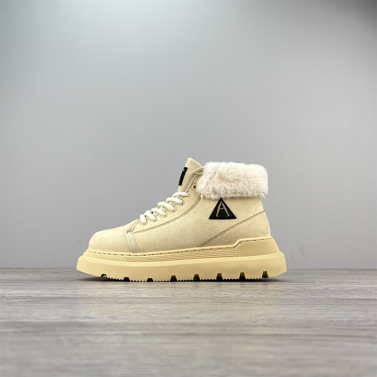 稀缺捡漏冬季新款男士休闲系带雪地靴加绒加厚保暖潮流百搭男棉鞋