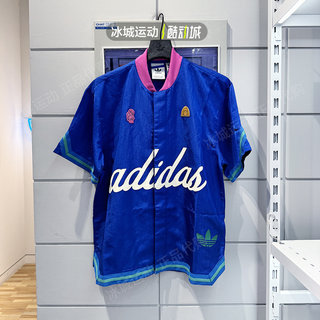 Adidas/阿迪达斯2024年三叶草男女篮球宽松休闲运动短袖T恤IT9956