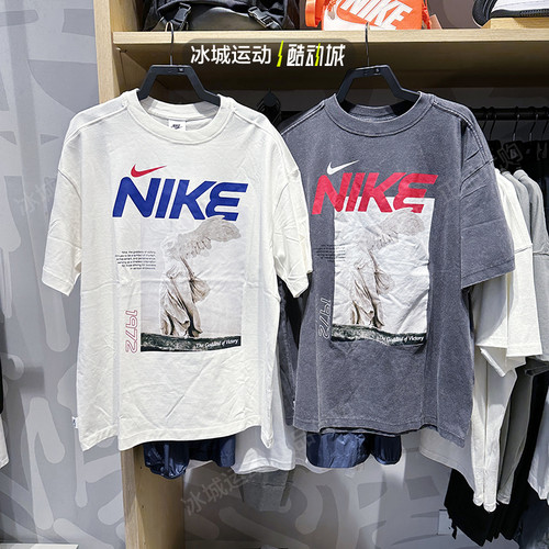 Nike/耐克女夏女神雕像短袖
