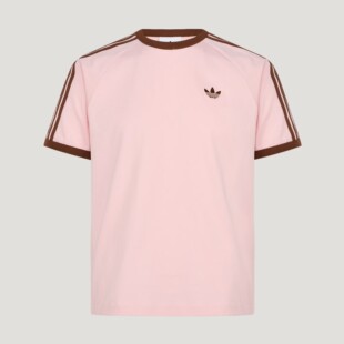 Adidas阿迪达斯三叶草26年夏款男女撞色条纹短袖T恤KG6321 KG6322