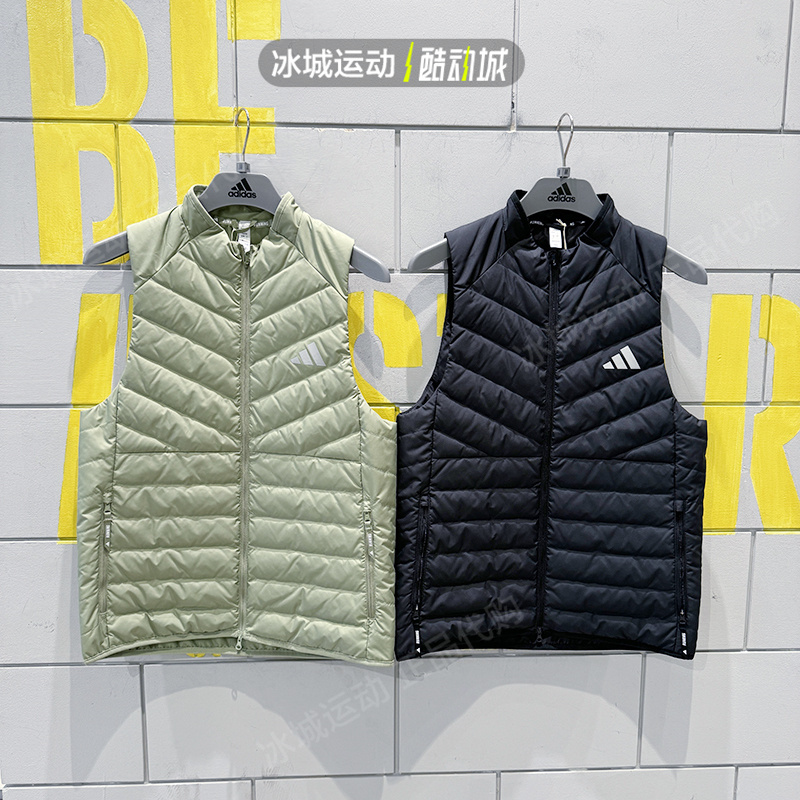 冬季男子跑步运动训练休闲羽绒服