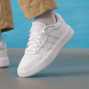 简约百搭轻便低帮板鞋 26年春新款 JI2166 阿迪达斯男女同款 Adidas