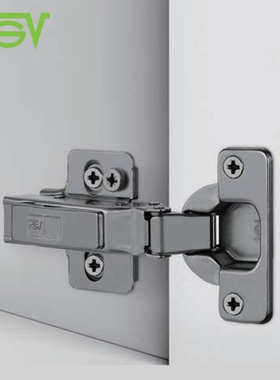 FGV-钛灰色快装厚门二段力阻尼铰链35杯48孔