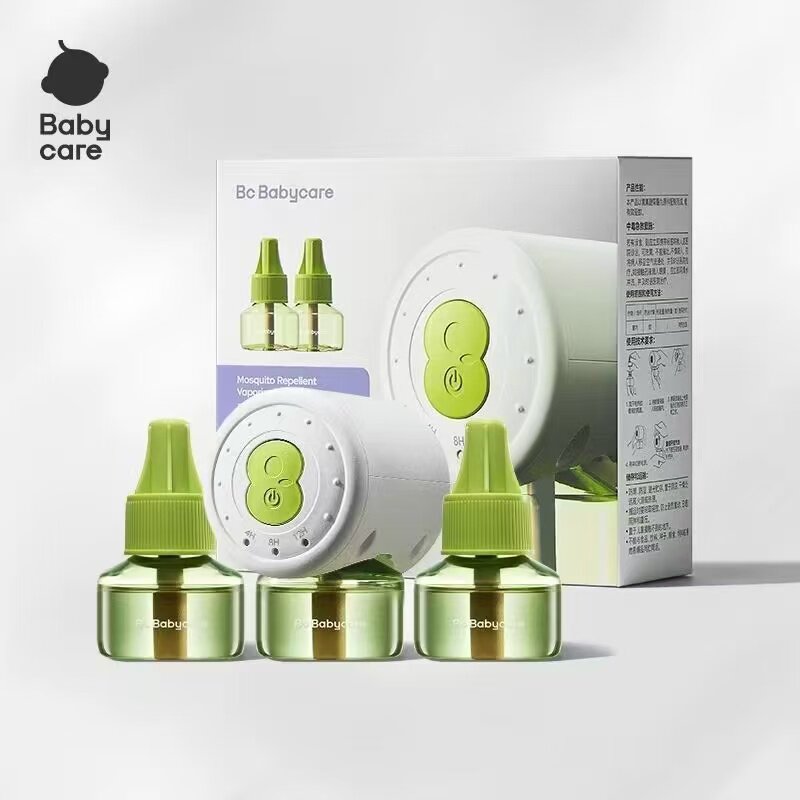 Babycare电蚊香液婴幼儿无味驱蚊器套装植物防护