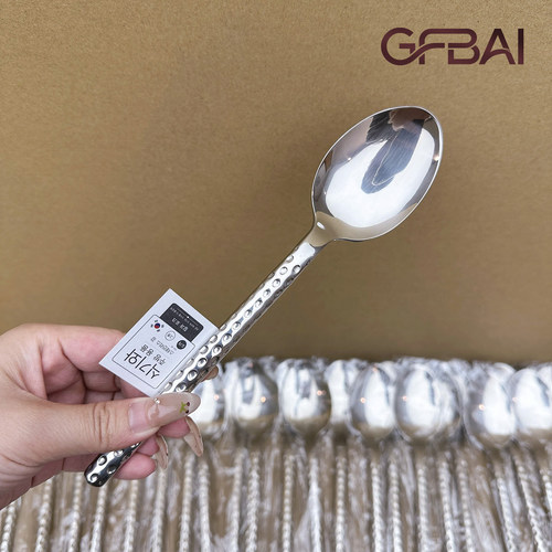 304不锈钢公用勺分餐勺