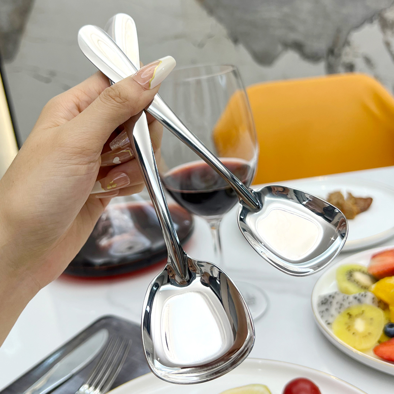 304不锈钢吃饭儿童甜品西瓜勺