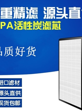 适配Panasonic乐声牌 空气清新机F-VXR50H/F-VXH50H滤网F-ZXMP55Z