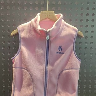 2699儿童摇粒绒马甲