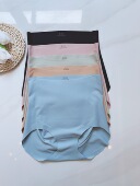 抗菌抑菌底裤 日本skinHe美内裤 3D防夹臀无痕高腰收腹护宫舒适大码