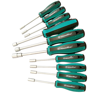 套筒螺丝刀套管起子外六角套筒扳手螺帽套筒六角螺栓套筒批3-14mm