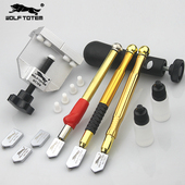 金刚石玻璃刀刀头玻璃介刀多功能玻璃笔直柄瓷砖玻璃切割刀开片器