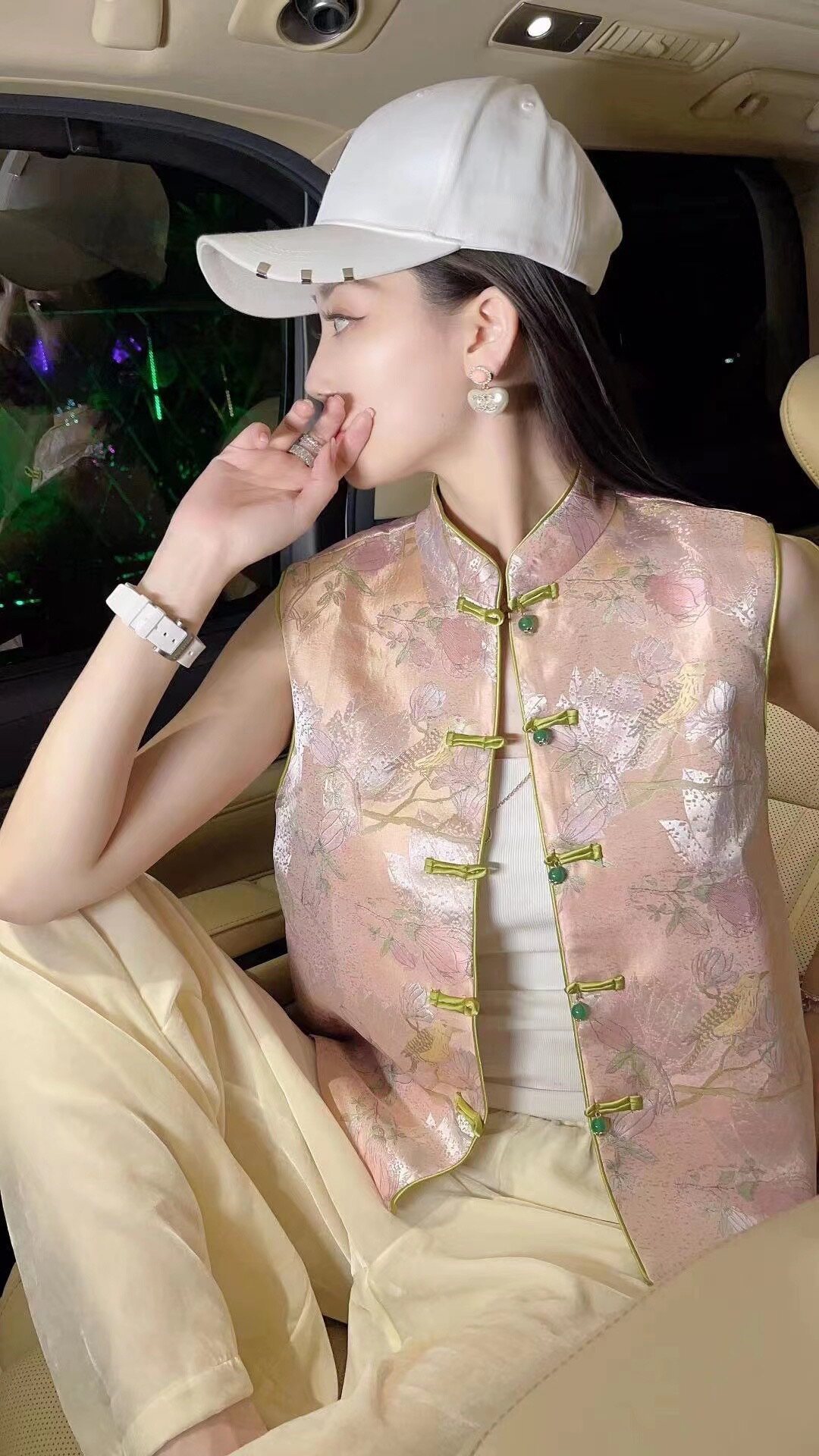 唐装女中国风中式马甲上衣改良版年轻款夹棉旗袍马甲背心马夹秋冬