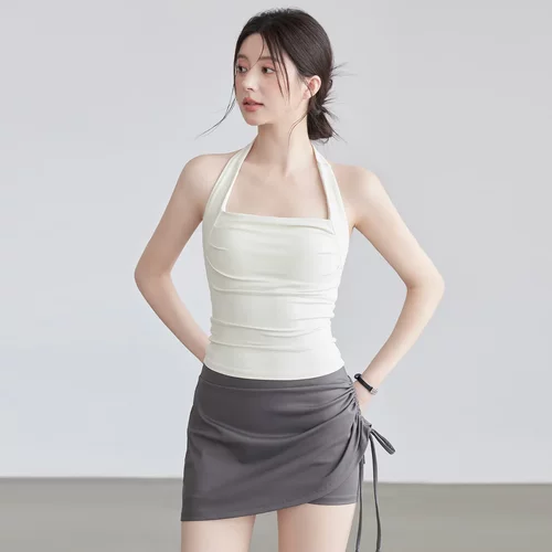 2026瑜伽服背心带胸垫女美背上衣跑步普拉提训练服高弹力运动健身