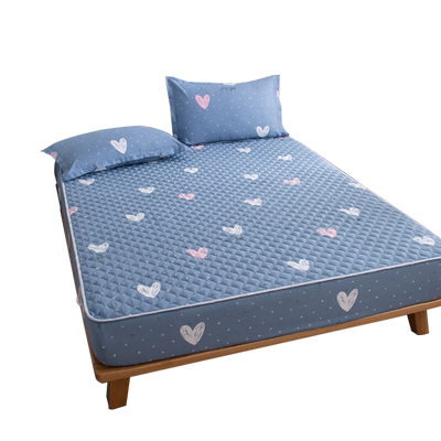 妙菲全棉夹棉加厚床笠床罩