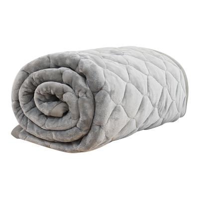 加厚宽边牛奶绒夹棉床垫