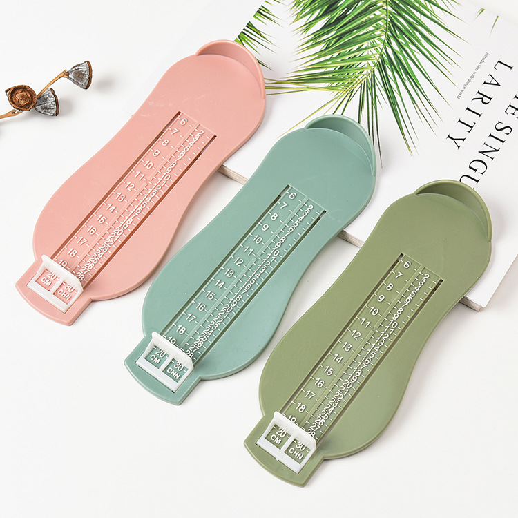 家用儿童量脚器 脚长测量尺宝宝买鞋量脚器 婴儿童宝宝脚长测量器