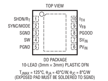 原装全新 LTC3411EDD LTC3411IDD LTC3411 DFN 现货可直拍