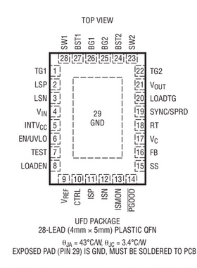 进口原装  LT8390EUFD LT8390EUFD LT8390 QFN 订货