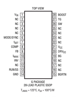 进口原装  LTC3703EG LTC3703 SSOP28 现货可直拍