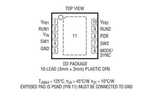 进口原装  LTC3407AEDD-2 LTC3407AIDD-2 LTC3407-2 DFN 现货