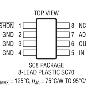 进口原装  LT3009ESC8-1.5 LT3009-1.5 LDVC SC70 现货可直拍
