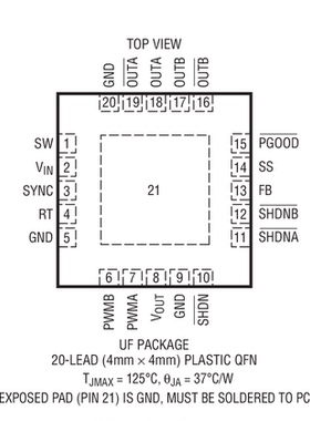 进口原装  LT3572EUF LT3572 QFN  现货可直拍