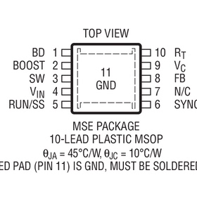 进口原装  LT1912EMSE LT1912 LTDJS MSOP 现货可直拍
