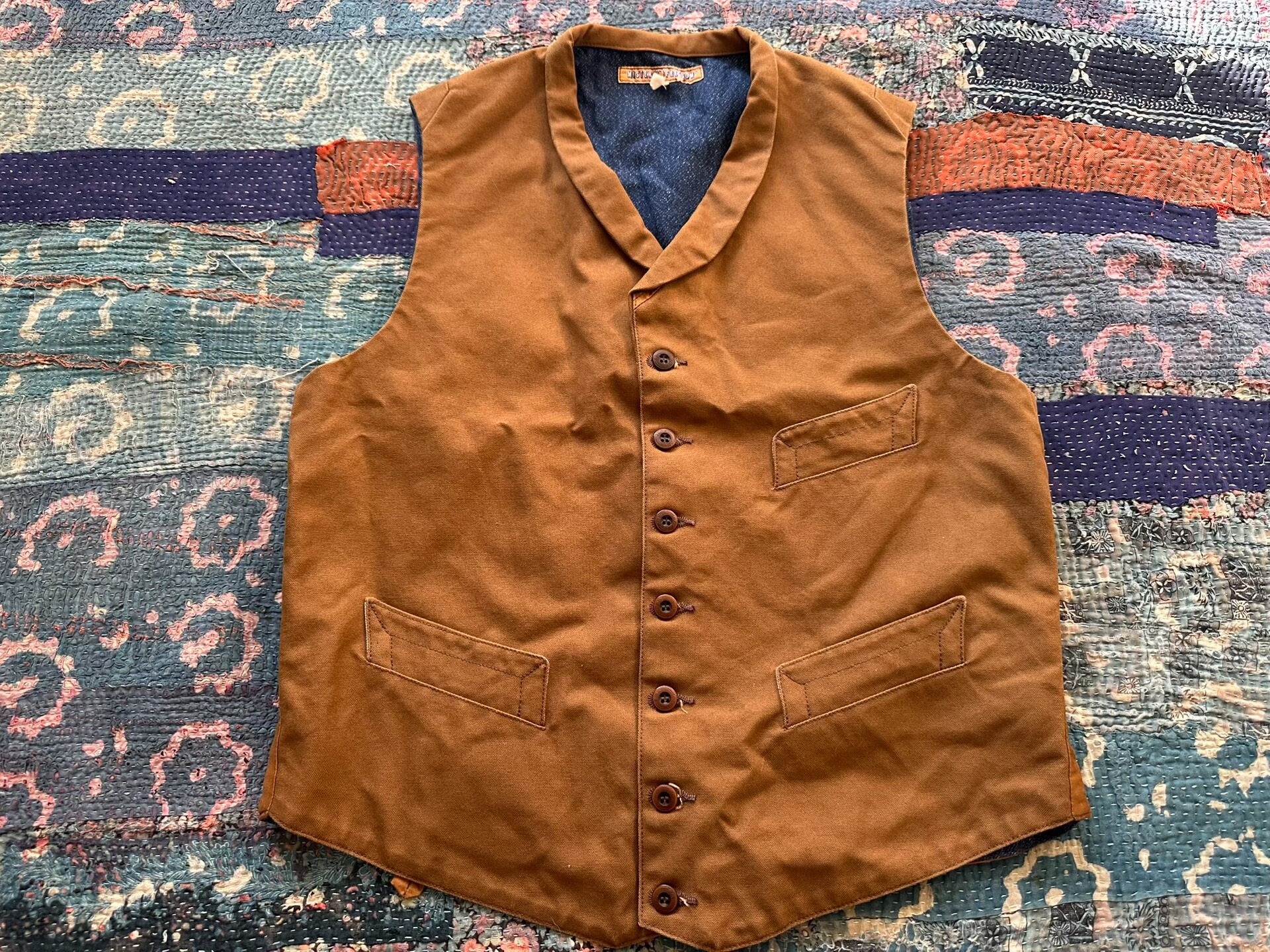 Mister Freedom 20s Workwear Vest — front