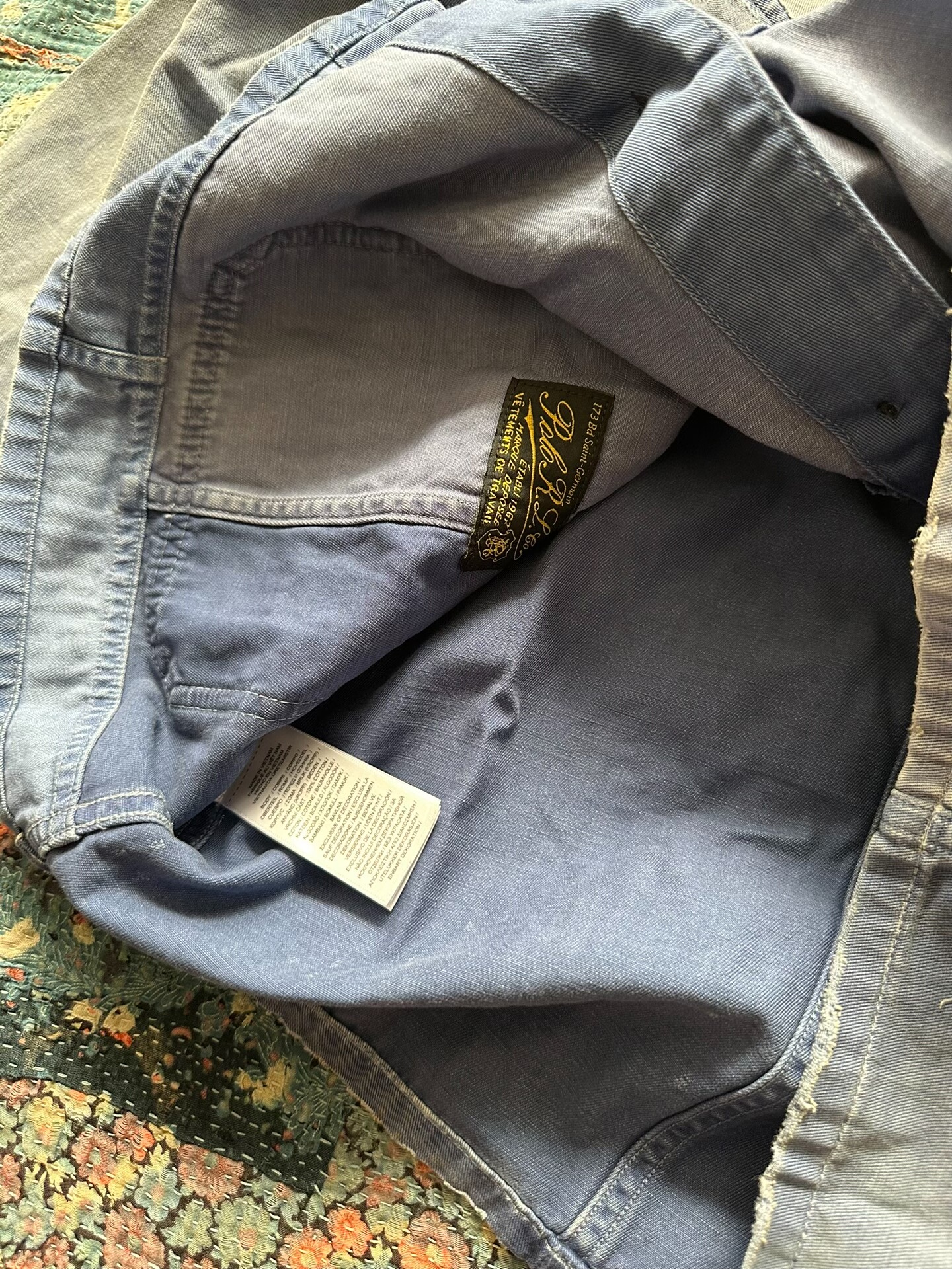 Polo Ralph Lauren Vintage Work Jacket — label
