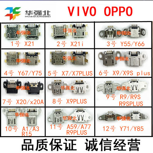 适用尾插X7X2接口1X20