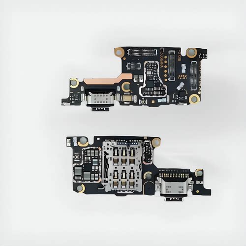 适用于 vivo X60尾插送话器话筒卡槽卡座小板VIVOX60手机显示排线