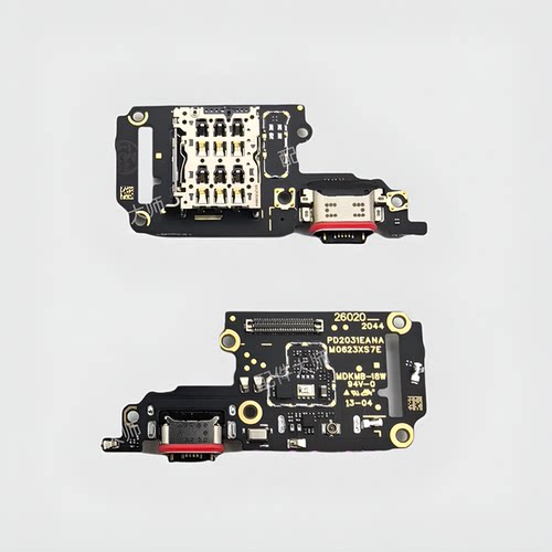 适用于VIVO Y73S尾插小板充电送话器麦克风SIM卡槽卡座小板排线