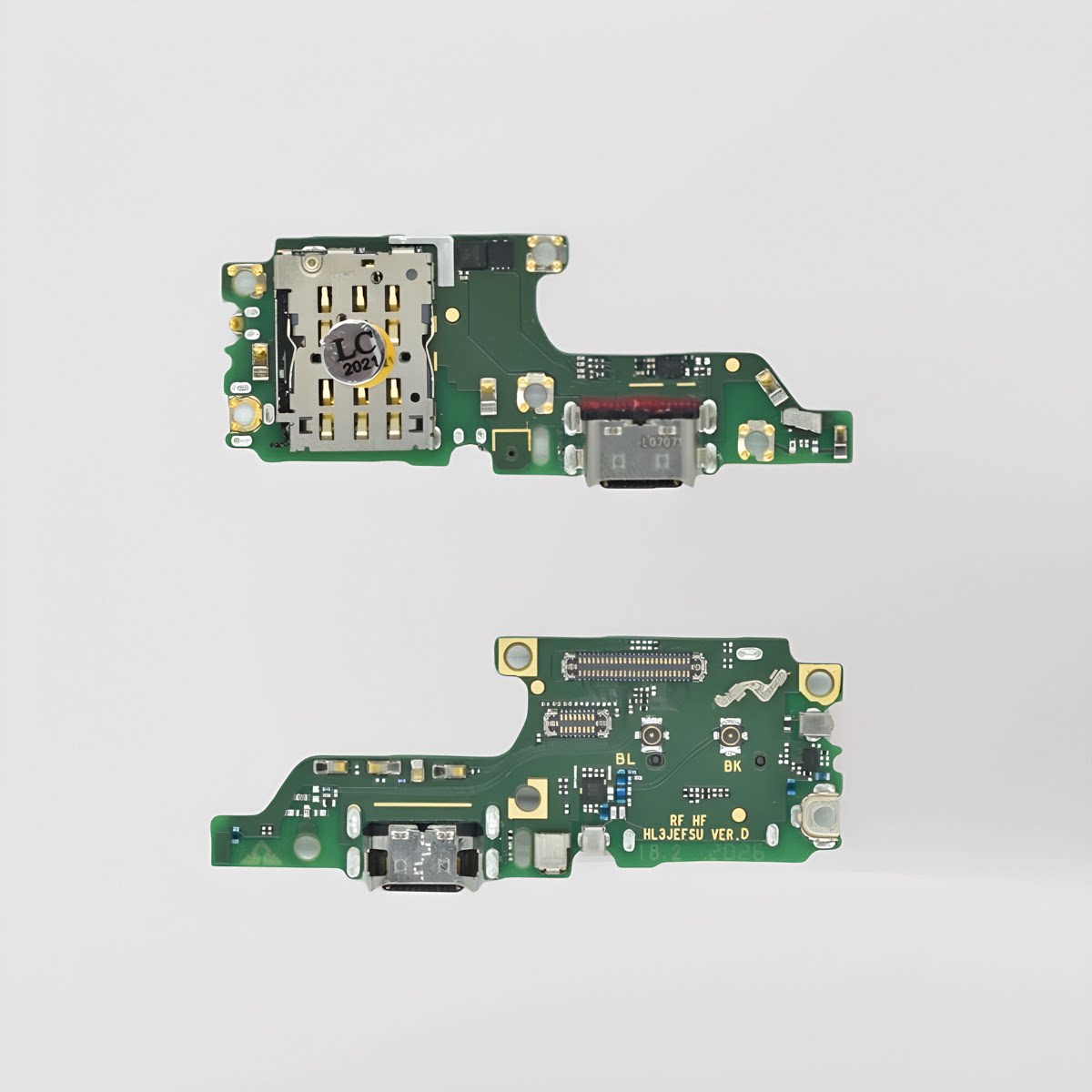 适用华为nova7Pro卡槽小板 JER-AN10 充电尾插送话器话筒天线卡座