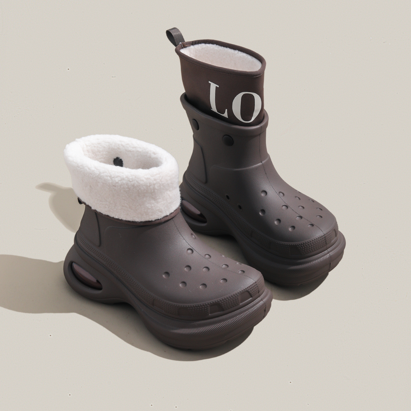 周周推荐~加绒加厚保暖棉鞋2025秋冬季新款防滑增高时尚雪地靴女