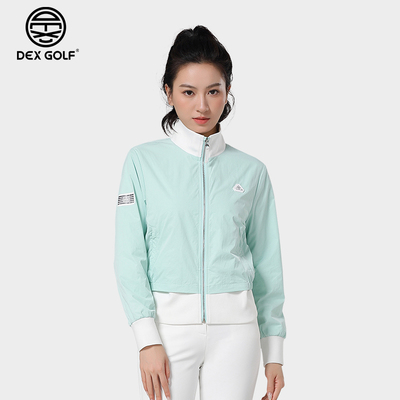 DEXGOLF高尔夫服装假两件外套