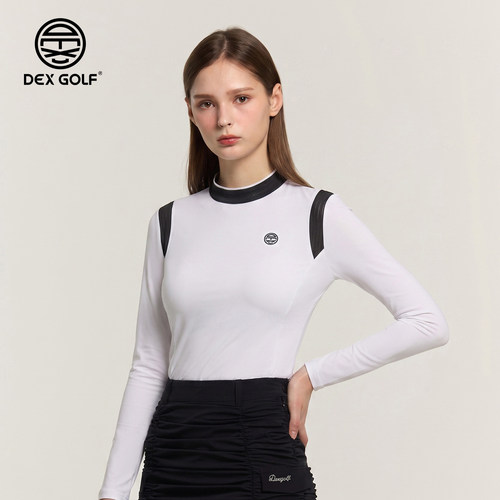 DEXGOLF女立领速干透气上衣
