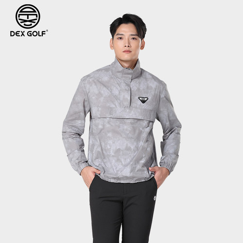 DEXGOLF高尔夫服装男士防风外套