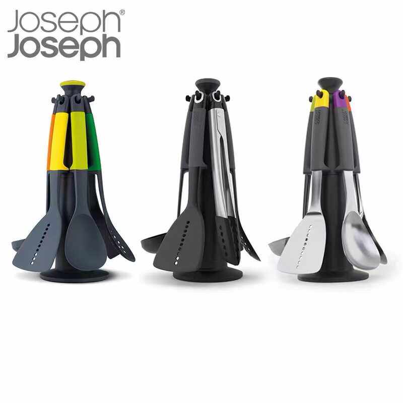 英国joseph旋转木马铲勺套装家用厨房不粘锅专用树脂炒铲汤勺锅铲